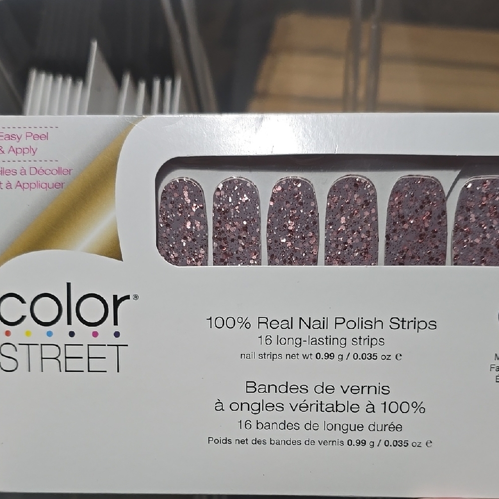 Color Street Glitter Nail Polish Strips